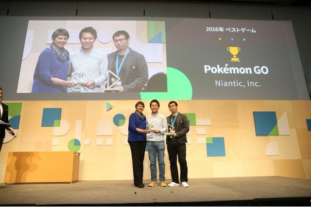 Google Japan、今年のベストゲームは「ポケモンGO」に! 画像