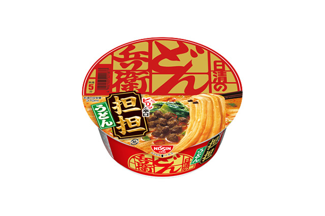 「どん兵衛」から担担うどん登場!すりごまの旨みとかつおだしが効いた!! 画像
