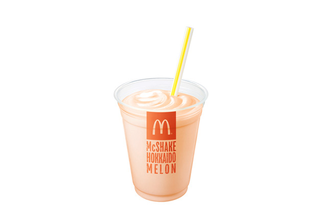 マクドナルド、期間限定で新商品「マックシェイク 北海道メロン」!通な味わいを表現 画像