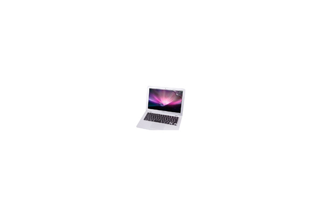 TUNEWEAR、MacBook Air/MacBook用の13型液晶ディスプレイを保護する特殊光沢クリアフィルム 画像