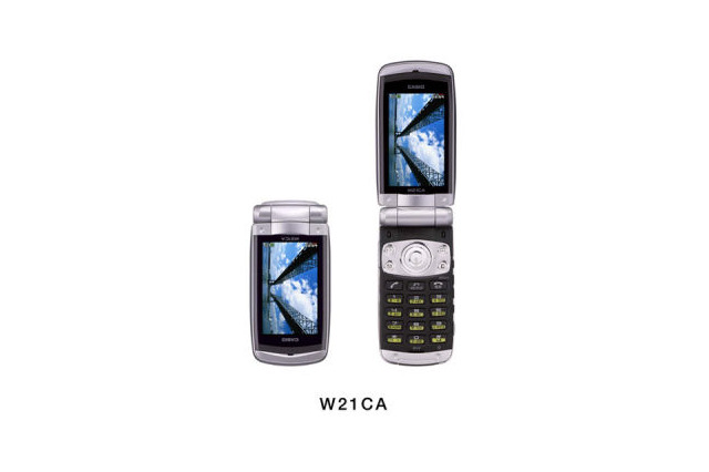 au、フルブラウザーを搭載した携帯電話「W21CA」を11月下旬に発売 画像