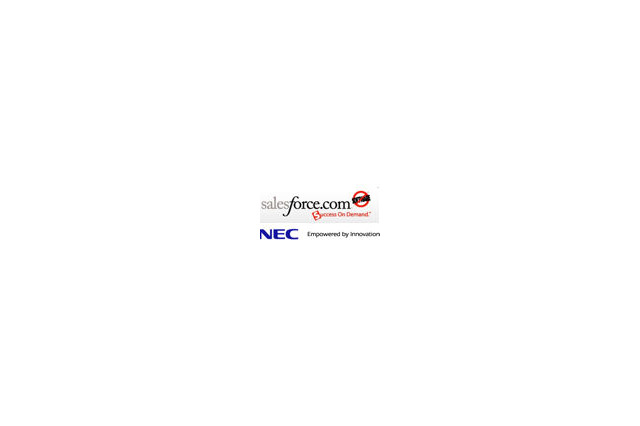 NECとSalesforce、VARパートナー契約を締結し、CRMなどの独自SaaS型アプリケーションを提供 画像