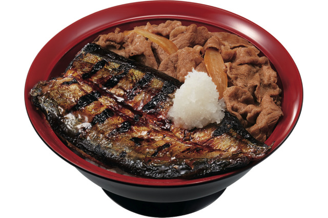 すき家から秋の味覚さんまが豪快にのった「さんま蒲焼き丼」が新登場 画像