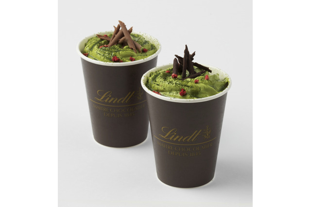 リンツからクリスマス気分が味わえる抹茶スイーツ「リンツ 抹茶ホットチョコレートドリンク」が期間限定で登場 画像