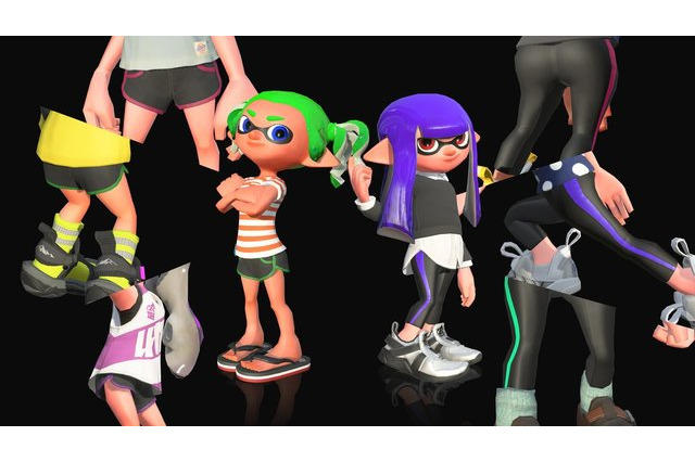 『スプラトゥーン2』11月24日より新たなヘアスタイル&ボトムスが追加! 画像