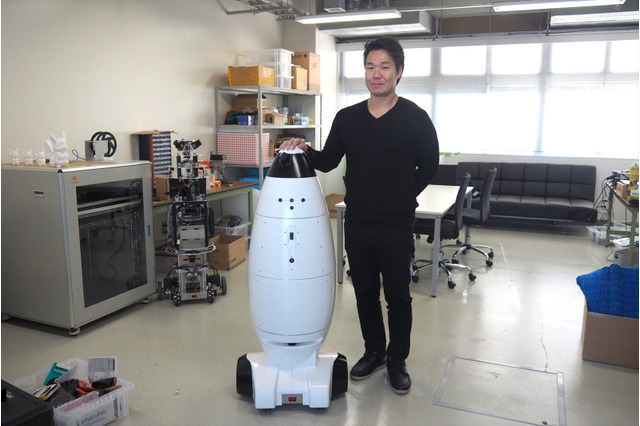 360度死角なし！明大発ベンチャーが開発する自律移動型“警備ロボット”が街に出る日も近い？ 画像