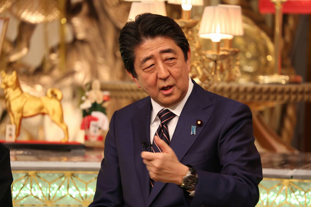 安倍首相、スタジオに緊急出演!嫉妬した政治家を明かす! 画像