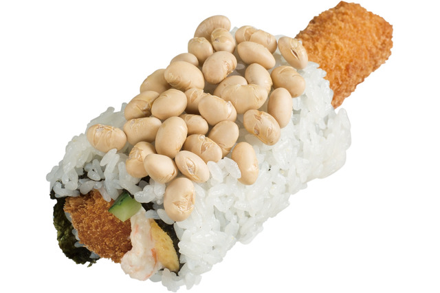 スシローから恵方巻!新商品「鬼に金棒えびカツ巻」も新たに仲間入り 画像