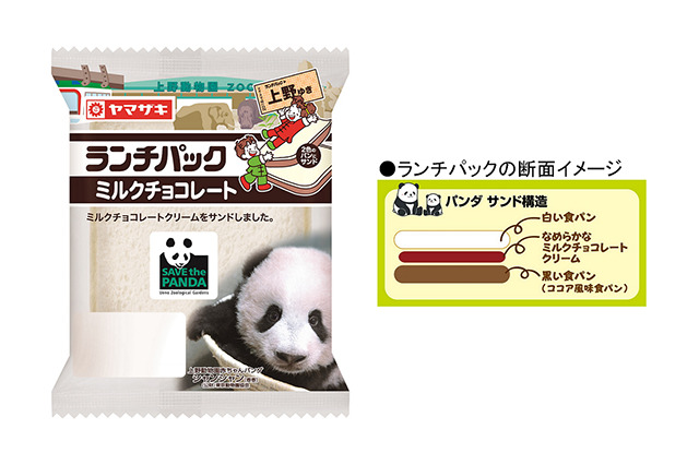 上野動物園のシャンシャンとコラボしたランチパックが登場 画像