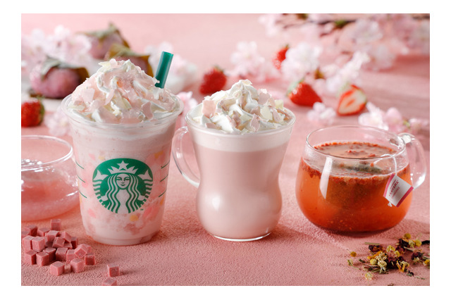 本日から!スタバから今年も一足早く「さくら」シリーズが登場 画像