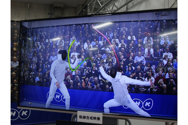 【技研公開】スポーツ放送をより分かりやすく!フェンシングに採用されたソードトレーサー 画像