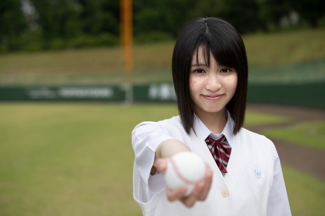 高校生モデル・青島妃菜が夏の高校野球 夏の女神に抜擢 画像