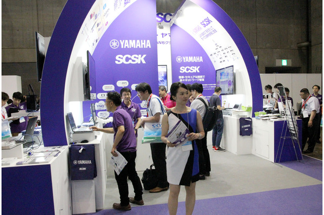 【Interop Tokyo 2018】「WLX313」はヤマハ初のトライバンド対応AP！接続台数や通信の安定性が向上 画像