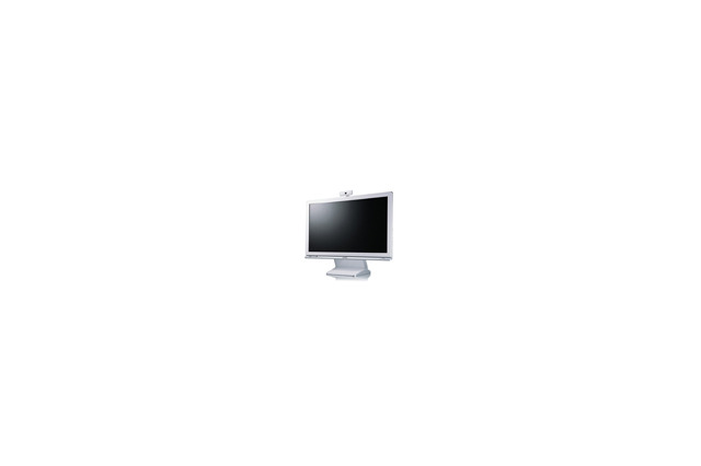 ベンキュー、アスペクト比16:9/HDMI端子搭載/webカメラ標準装備の24V型フルHD液晶ディスプレイ 画像