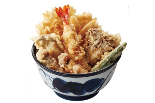 天丼てんや、松茸とかきが同時に楽しめる「松茸とかきの天丼」を発売 画像