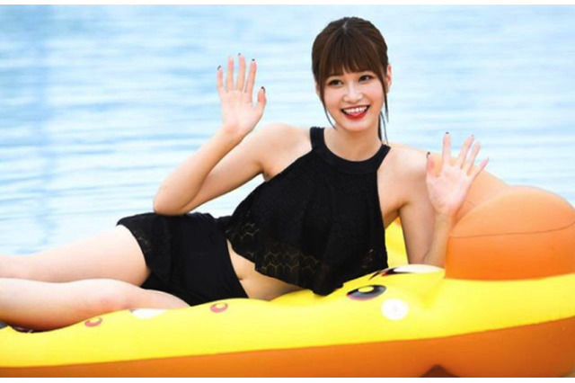 名古屋一かわいい女子高生・めるる、水泳大会で天然ぶり発揮 画像