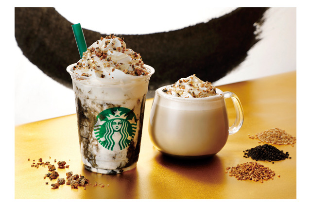 ゴマづくしの美しいフラペチーノがスタバから新登場 画像