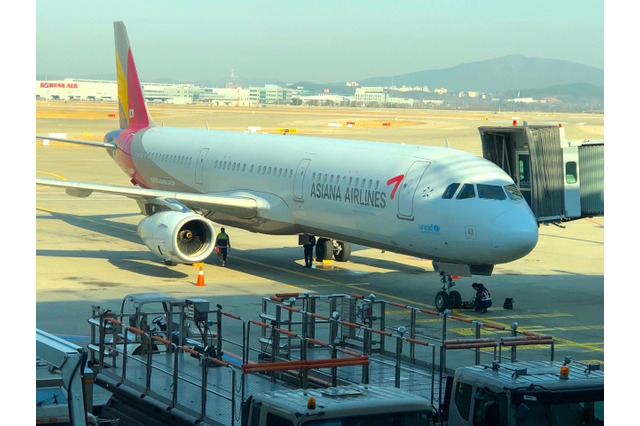 【機内WI-Fiを試す!】快適さはじめて味わった!? 韓国行きアシアナ航空の機内Wi-Fi 画像