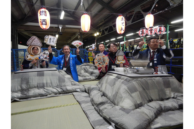 両国駅ホームに立ち飲み居酒屋出現! 寒空の下、おでんと燗酒を堪能しよう 画像