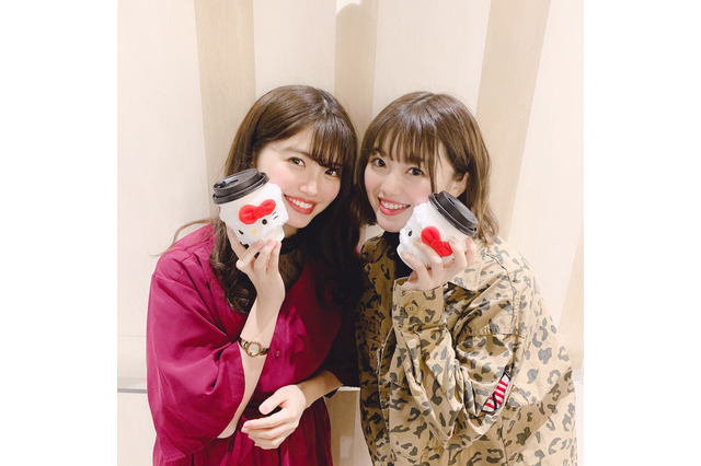 “ほのぴぴ”こと萩田帆風＆半澤楓、久々のツーショット公開 画像