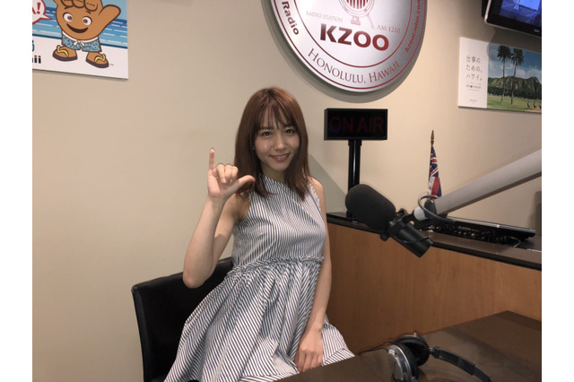 SKE48大場美奈、ハワイのラジオ番組に生出演！1st写真集の発売を生発表 画像
