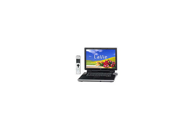 NEC、17型ワイド画面でTVを視聴できるAVノート「LaVie TW」など 画像