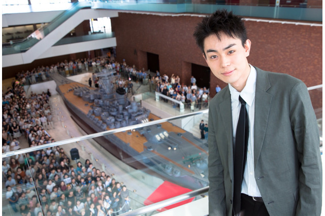 菅田将暉、戦艦大和 誕生の地・呉に凱旋!撮影協力への感謝伝える 画像
