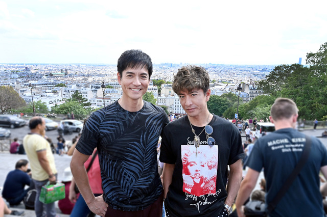 木村拓哉と沢村一樹、フランスでの“プライベート”に密着! 画像
