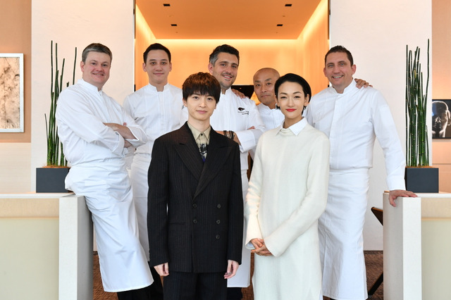 『グランメゾン東京』出演の玉森裕太＆冨永愛、美食の饗宴に感激！ 画像