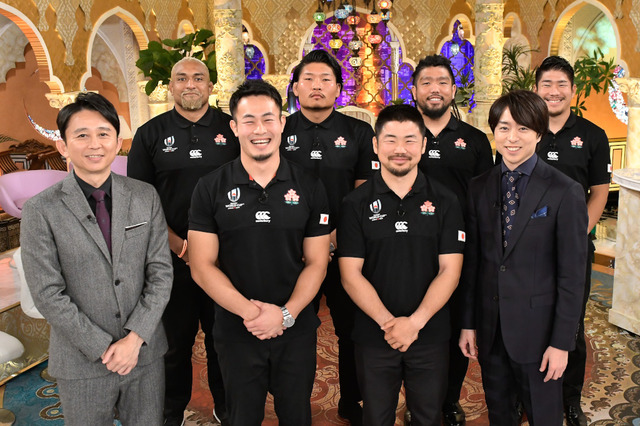 「笑わない男」ラグビー・稲垣選手は笑うのか?!憧れの美女がサプライズ登場 画像