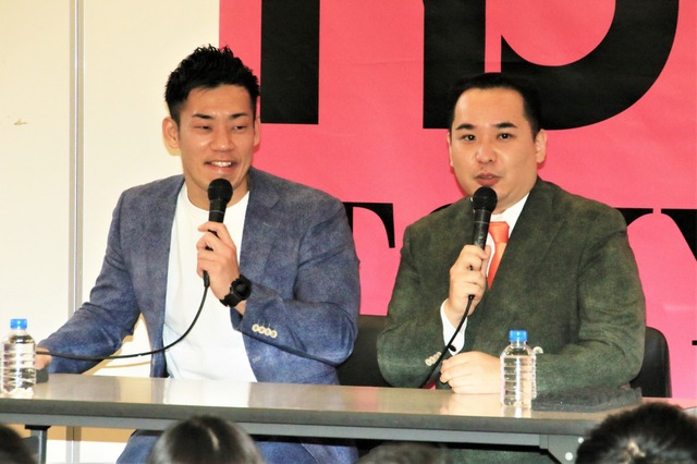 M-1王者のミルクボーイがNSCで特別授業！「目が真剣」「緊張した」 画像