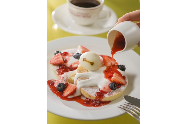 ベイマックスがパンケーキに！かわいすぎるメニュー 画像