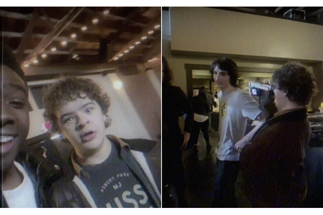 『ストレンジャー・シングス』シーズン4製作スタート！キャストの素顔垣間見える特別映像公開 画像