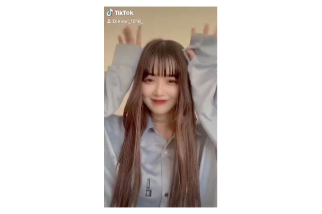 Kirari、TikTokの動画が「可愛すぎてやばい」と話題 画像