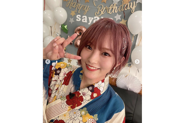 山本彩、金箔付きの豪華ヘアアレンジで誕生日迎える！ 画像