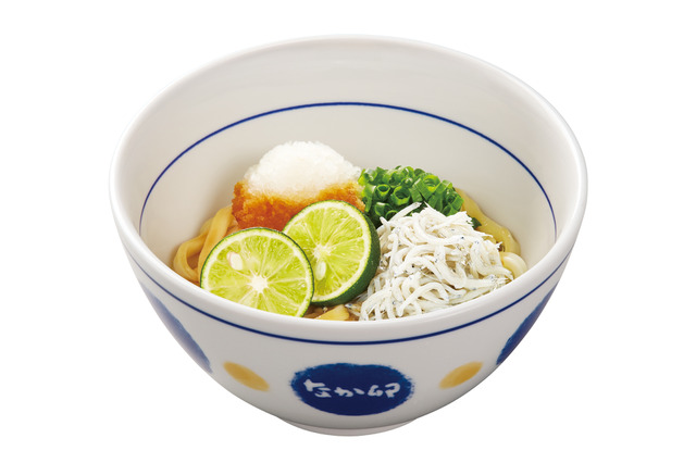 なか卯、夏らしい新商品!「すだちおろしうどん」に釜揚げしらすプラス 画像