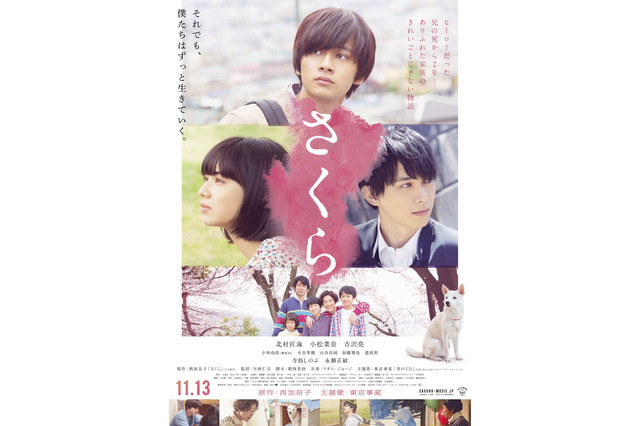 北村匠海、小松菜奈、吉沢亮共演の映画『さくら』予告編公開！東京事変の新曲も解禁！ 画像