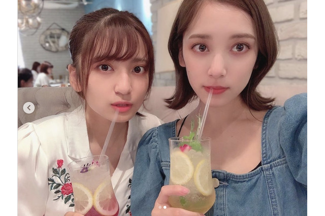 都丸紗也華&都丸亜華梨の“姉妹”2ショットに「カワイイ!!」「美人」の声 画像