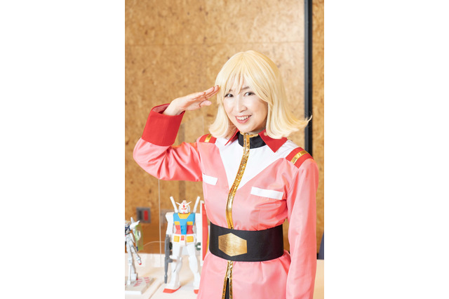 森口博子、「ガンダム」セイラ・マスのコスプレ初披露! 画像