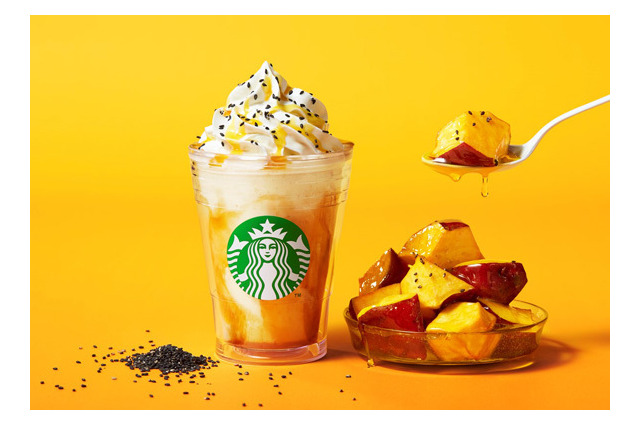 スタバ、新作フラペチーノは「大学芋」　23日から発売 画像