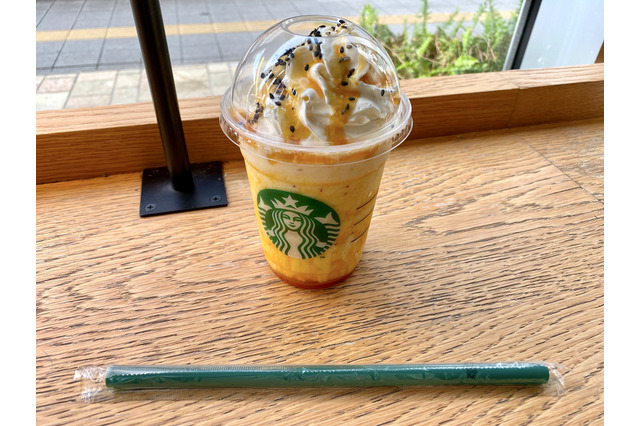 本日発売！スタバの新作フラペチーノは想像以上に“大学芋”だった 画像