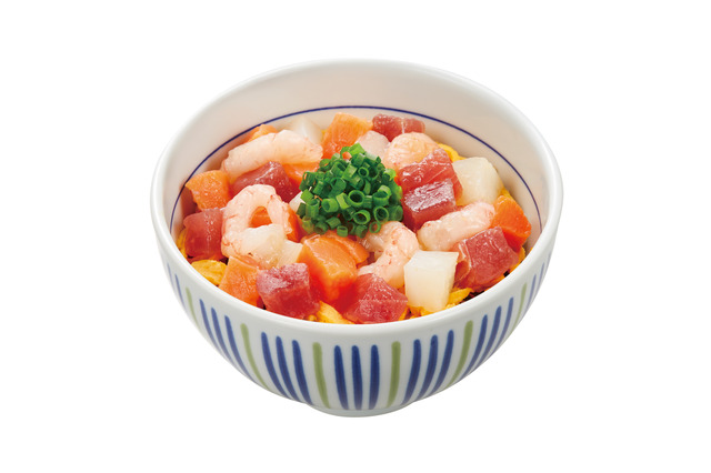 なか卯、「海鮮丼」新発売！具材2倍の“豪快盛”も 画像