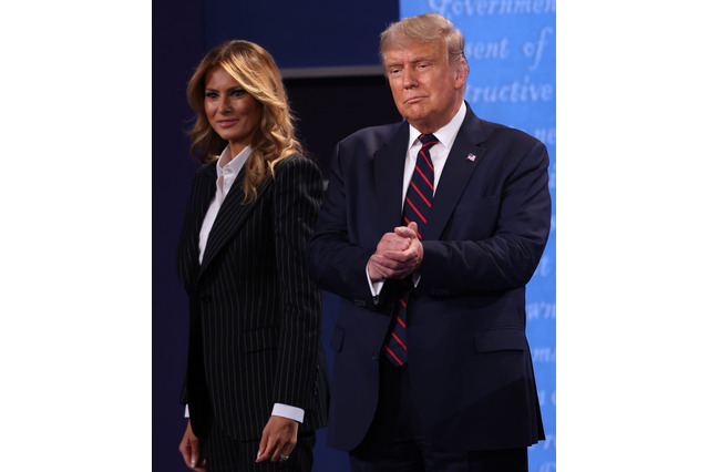 トランプ大統領夫妻、新型コロナ陽性 ツイッターで明らかに 画像