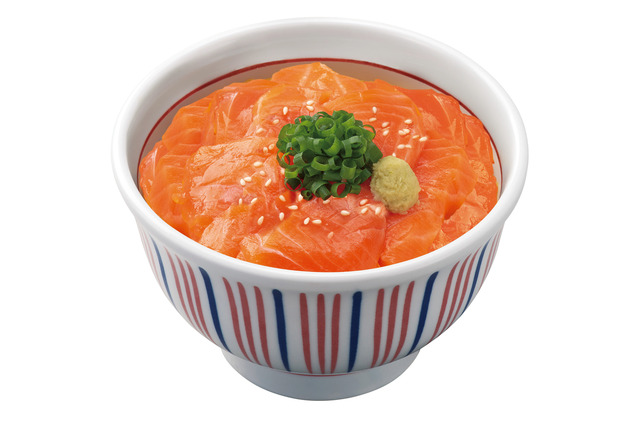 なか卯、「サーモン丼」発売！今年は“豪快盛”も新登場 画像