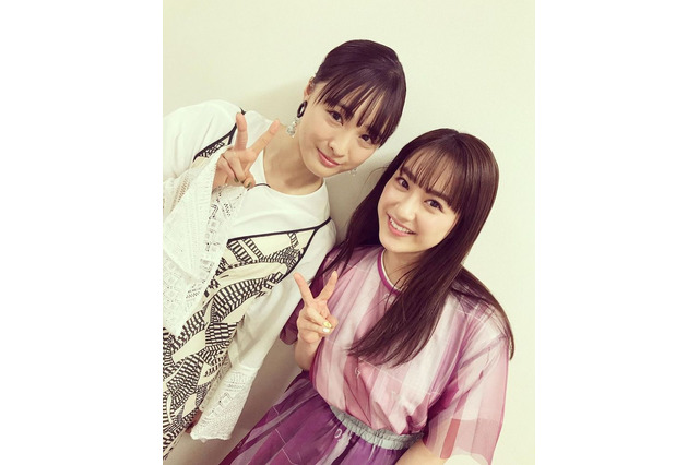 平祐奈、大友花恋と久しぶりの再会!美女ツーショットに反響! 画像
