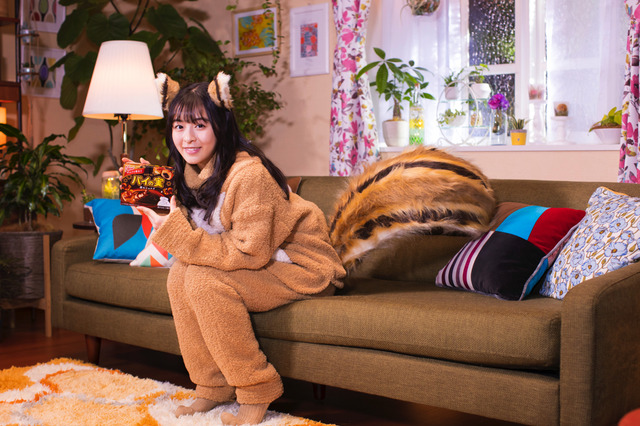 森七菜、新CMでキュートなリスに！ 画像
