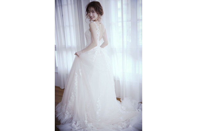 柏木由紀、20代最後の花嫁姿を披露!理想の結婚相手についても語る! 画像