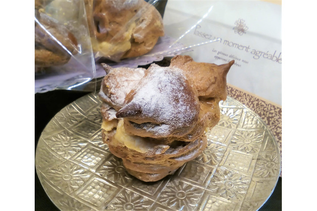 至高のバリバリ食感!りんごの木、「焼きシュークリーム」発売 画像