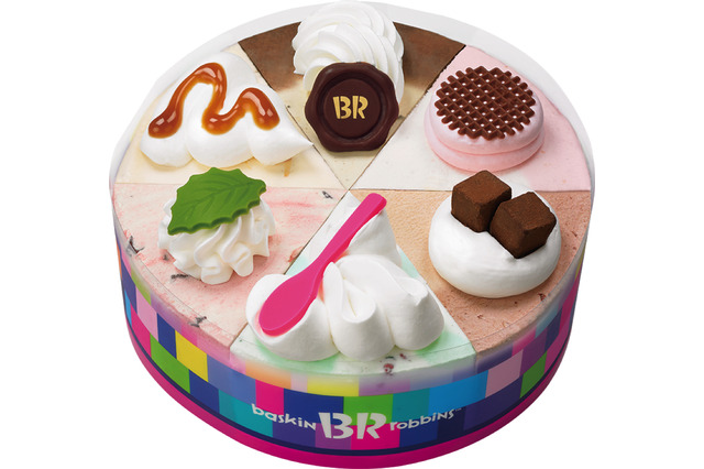 サーティワン、人気アイスケーキ「パレット6」にオシャレな新作 画像