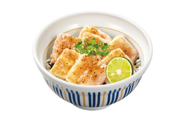 なか卯、夏の爽やか丼ぶり「うま塩 豚角煮丼」新発売 画像